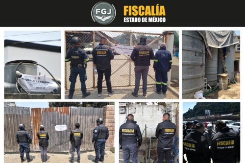 Aseguramiento inmuebles posiblemente dedicados al huachicoleo de agua potable